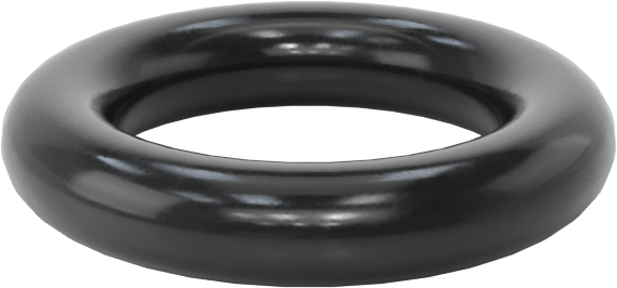 Yağa Dayanıklı Buna-N O-Ring, 1.9 mm Genişlik, 6.4 mm İç Çap