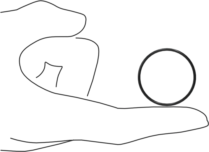 Yağa Dayanıklı Buna-N O-Ring, 1.5 mm Genişlik, 30 mm İç Çap