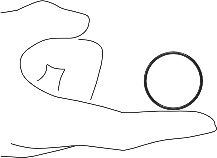 Yağa Dayanıklı Buna-N O-Ring, 1.6 mm Genişlik, 29.1 mm İç Çap