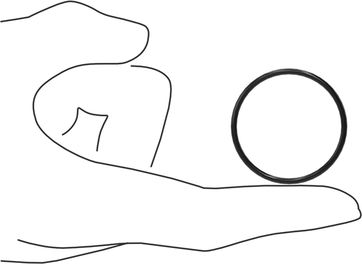 Yağa Dayanıklı Buna-N O-Ring, 2 mm Genişlik, 34 mm İç Çap