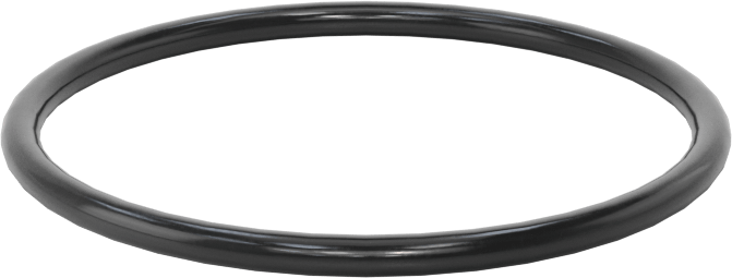 Yağa Dayanıklı Buna-N O-Ring, 2 mm Genişlik, 34.5 mm İç Çap