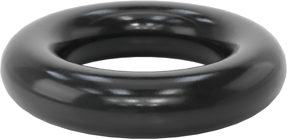 Yağa Dayanıklı Buna-N O-Ring, 2.4 mm Genişlik, 6.3 mm İç Çap