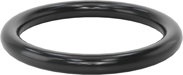 Yağa Dayanıklı Buna-N O-Ring, 2.4 mm Genişlik, 18.3 mm İç Çap