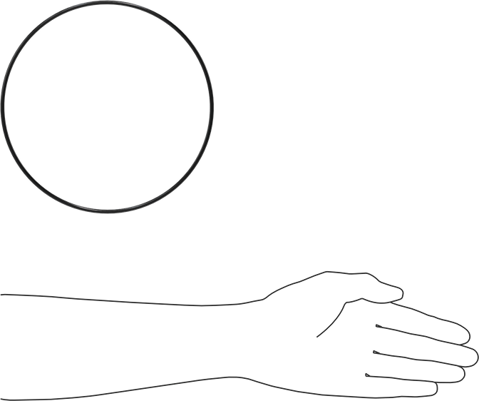 Yağa Dayanıklı Buna-N O-Ring, 3.5 mm Genişlik, 180 mm İç Çap