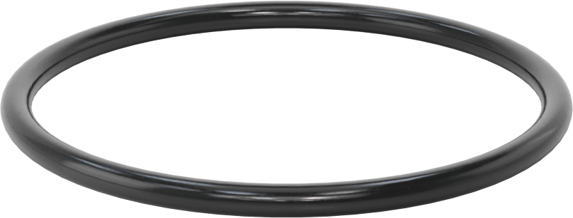 Yağa Dayanıklı Buna-N O-Ring, 2.5 mm Genişlik, 90 mm Dış Çap, 84 mm İç Çap