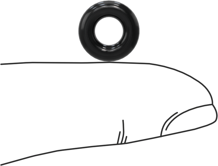 Yağa Dayanıklı Buna-N O-Ring, 3 mm Genişlik, 5 mm İç Çap