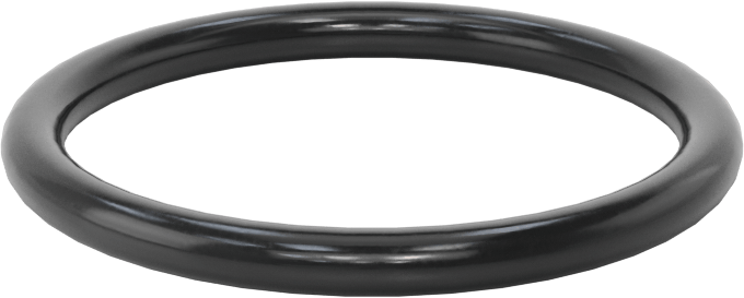 Yağa Dayanıklı Buna-N O-Ring, 3.5 mm Genişlik, 34.7 mm İç Çap