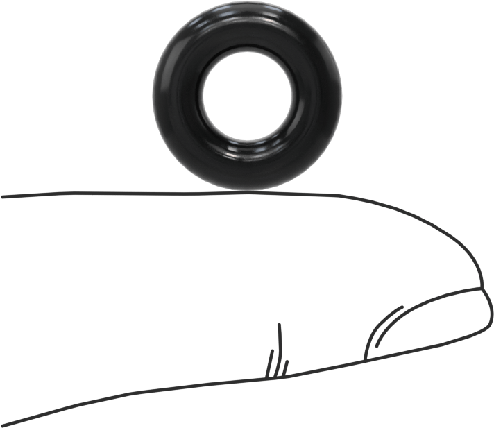 Yağa Dayanıklı Buna-N O-Ring, 4 mm Genişlik, 7 mm İç Çap