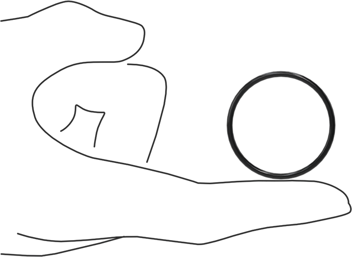 Yağa Dayanıklı Buna-N O-Ring, 2 mm Genişlik, 32.5 mm İç Çap