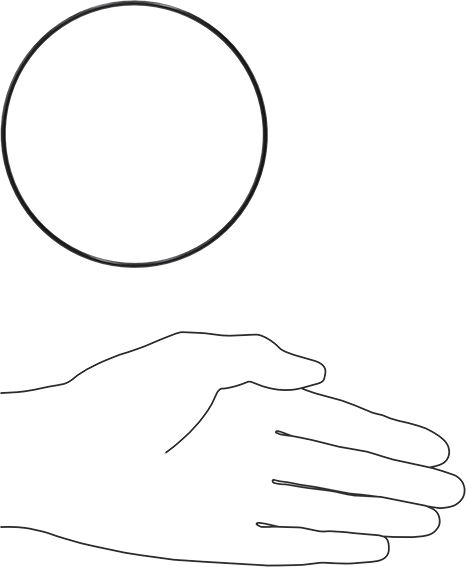 Yağa Dayanıklı Buna-N O-Ring, 2 mm Genişlik, 102 mm İç Çap