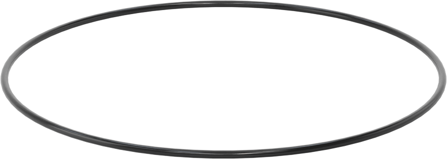 Yağa Dayanıklı Buna-N O-Ring, 2 mm Genişlik, 118 mm İç Çap