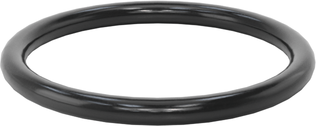 Yağa Dayanıklı Buna-N O-Ring, 2.4 mm Genişlik, 25.3 mm İç Çap