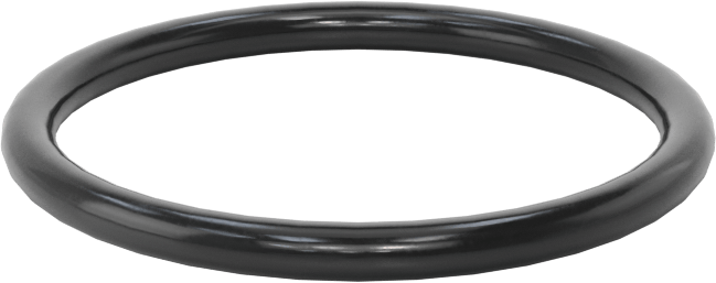 Yağa Dayanıklı Buna-N O-Ring, 2.4 mm Genişlik, 27.3 mm İç Çap