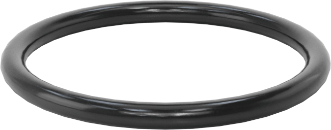 Yağa Dayanıklı Buna-N O-Ring, 2.4 mm Genişlik, 27.6 mm İç Çap