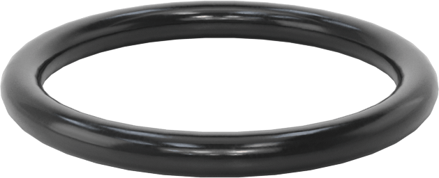 Yağa Dayanıklı Buna-N O-Ring, 2.5 mm Genişlik, 21.5 mm İç Çap