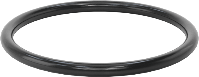 Yağa Dayanıklı Buna-N O-Ring, 2.5 mm Genişlik, 34.5 mm İç Çap