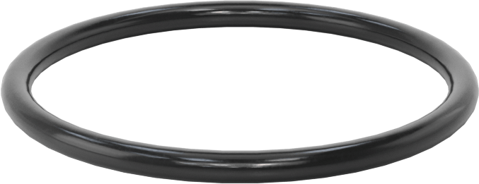 Yağa Dayanıklı Buna-N O-Ring, 2.5 mm Genişlik, 35.5 mm İç Çap