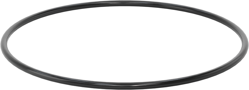 Yağa Dayanıklı Buna-N O-Ring, 2.5 mm Genişlik, 89 mm İç Çap