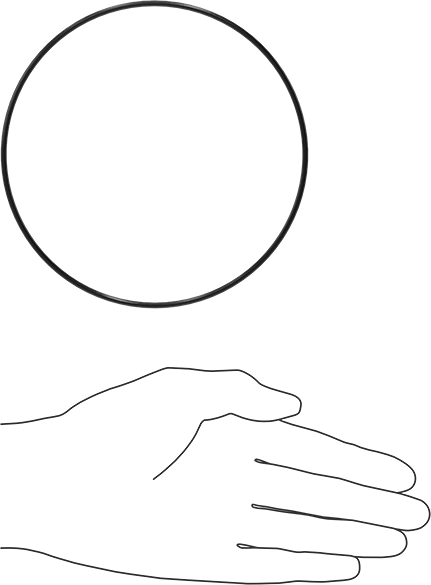 Yağa Dayanıklı Buna-N O-Ring, 2.5 mm Genişlik, 127 mm İç Çap