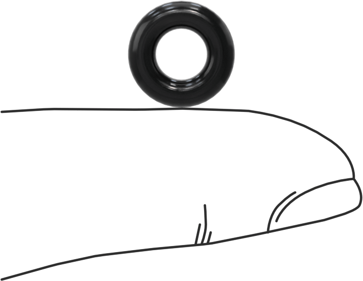 Yağa Dayanıklı Buna-N O-Ring, 3 mm Genişlik, 5.5 mm İç Çap