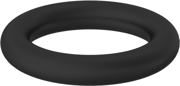 Kimyasala Dayanıklı Viton® Floroelastomer O-Ring, 3 mm Genişlik, 12 mm İç Çap