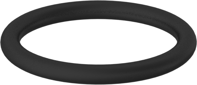 Kimyasala Dayanıklı Viton® Floroelastomer O-Ring, 2 mm Genişlik, 16 mm İç Çap