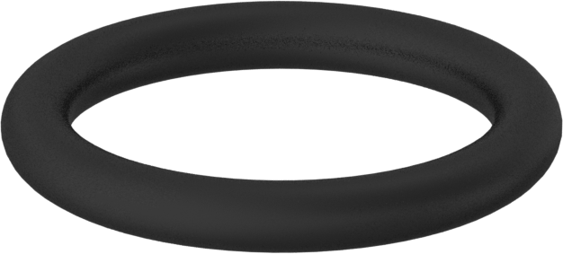 Kimyasala Dayanıklı Viton® Floroelastomer O-Ring, 2.5 mm Genişlik, 15 mm İç Çap