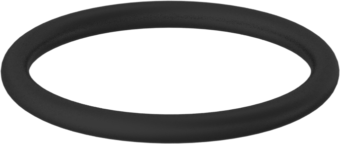 Kimyasala Dayanıklı Viton® Floroelastomer O-Ring, 3 mm Genişlik, 30 mm İç Çap