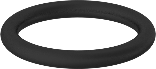 Kimyasala Dayanıklı Viton® Floroelastomer O-Ring, 1.5 mm Genişlik, 10 mm İç Çap