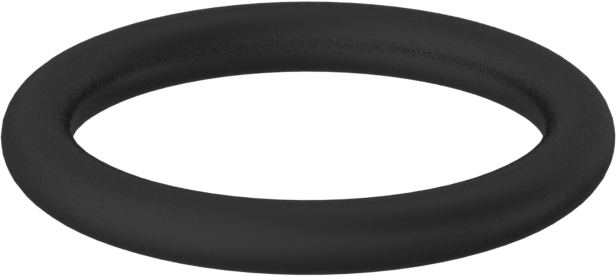 Kimyasala Dayanıklı Viton® Floroelastomer O-Ring, 2 mm Genişlik, 13 mm İç Çap