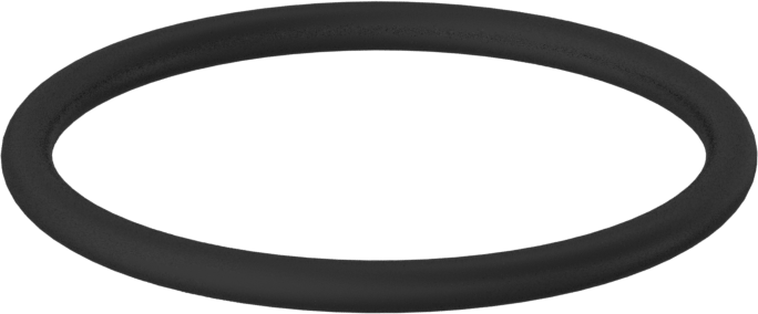 Kimyasala Dayanıklı Viton® Floroelastomer O-Ring, 2.5 mm Genişlik, 32 mm İç Çap