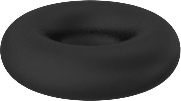 Kimyasala Dayanıklı Viton® Floroelastomer O-Ring, 1.5 mm Genişlik, 2 mm İç Çap