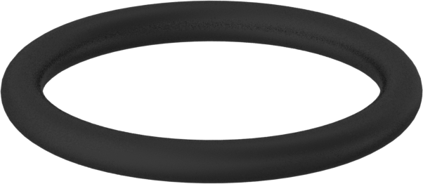 Kimyasala Dayanıklı Viton® Floroelastomer O-Ring, 1 mm Genişlik, 8 mm İç Çap