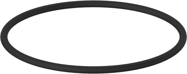 Kimyasala Dayanıklı Viton® Floroelastomer O-Ring, 1 mm Genişlik, 24 mm İç Çap