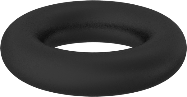 Kimyasala Dayanıklı Viton® Floroelastomer O-Ring, 1.5 mm Genişlik, 3.5 mm İç Çap