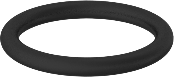 Kimyasala Dayanıklı Viton® Floroelastomer O-Ring, 1.5 mm Genişlik, 11 mm İç Çap