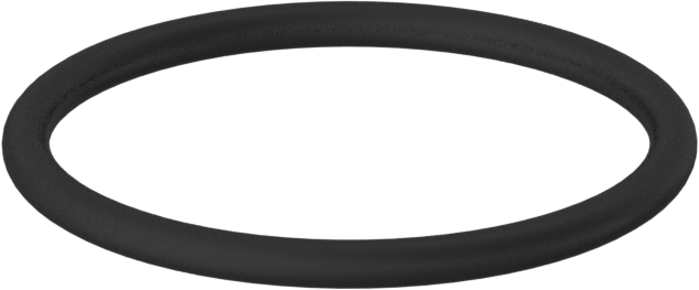 Kimyasala Dayanıklı Viton® Floroelastomer O-Ring, 1.5 mm Genişlik, 19 mm İç Çap