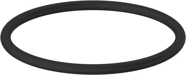 Kimyasala Dayanıklı Viton® Floroelastomer O-Ring, 1.5 mm Genişlik, 24 mm İç Çap
