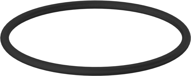 Kimyasala Dayanıklı Viton® Floroelastomer O-Ring, 1.5 mm Genişlik, 30 mm İç Çap