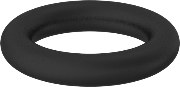 Kimyasala Dayanıklı Viton® Floroelastomer O-Ring, 1.9 mm Genişlik, 6.8 mm İç Çap