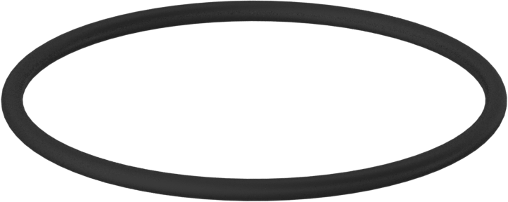 Kimyasala Dayanıklı Viton® Floroelastomer O-Ring, 2 mm Genişlik, 43 mm İç Çap