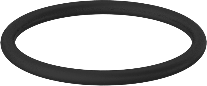 Kimyasala Dayanıklı Viton® Floroelastomer O-Ring, 2.5 mm Genişlik, 30 mm İç Çap