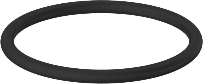 Kimyasala Dayanıklı Viton® Floroelastomer O-Ring, 3 mm Genişlik, 39 mm İç Çap