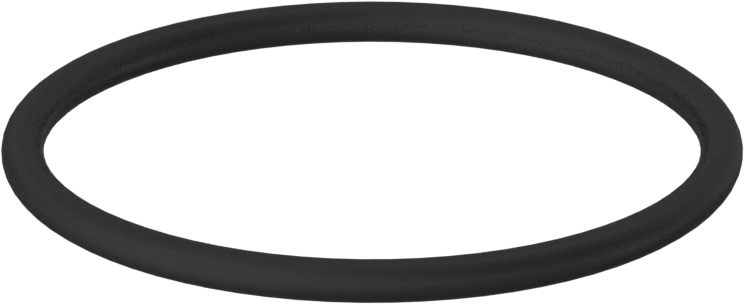 Kimyasala Dayanıklı Viton® Floroelastomer O-Ring, 3 mm Genişlik, 47 mm İç Çap