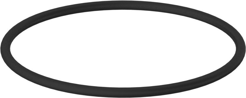 Kimyasala Dayanıklı Viton® Floroelastomer O-Ring, 3 mm Genişlik, 69.5 mm İç Çap