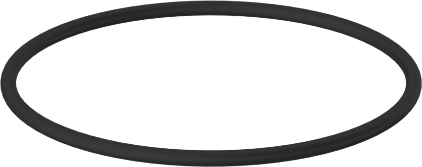 Kimyasala Dayanıklı Viton® Floroelastomer O-Ring, 3 mm Genişlik, 75 mm İç Çap