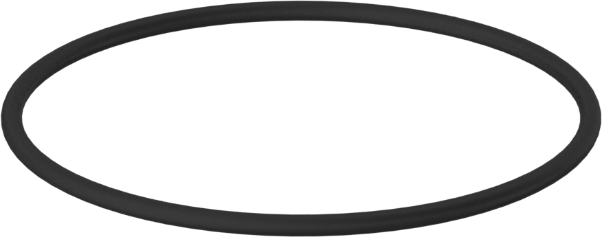 Kimyasala Dayanıklı Viton® Floroelastomer O-Ring, 3 mm Genişlik, 80 mm İç Çap