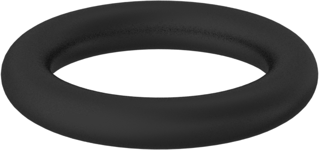 Kimyasala Dayanıklı Viton® Floroelastomer O-Ring, 3.5 mm Genişlik, 15 mm İç Çap