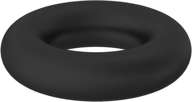 Kimyasala Dayanıklı Viton® Floroelastomer O-Ring, 4 mm Genişlik, 8 mm İç Çap