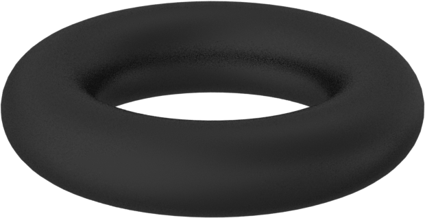 Kimyasala Dayanıklı Viton® Floroelastomer O-Ring, 4 mm Genişlik, 10 mm İç Çap